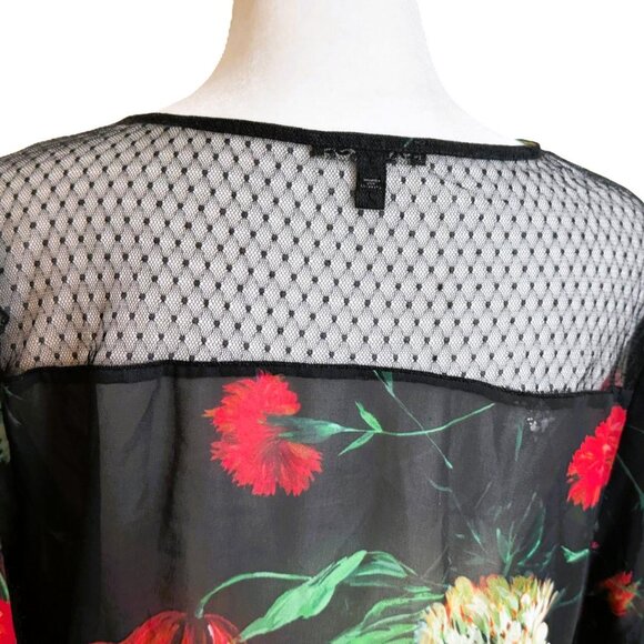 Express Surplice Peplum Blouse size S - Picture 5 of 7